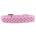 Unconditional Love Sprinkles Bright Pink Crystals Dog CollarLight Pink Size 20 UN811471